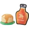Frisco Fall Pancakes & Maple Syrup Plush Squeaky Dog Toy, 2 Count -Frisco 285627 MAIN. AC SS1800 V1629726386