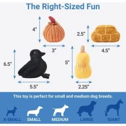 Frisco Fall Farmhouse Hide & Seek Puzzle Plush Squeaky Dog Toy -Frisco 285629 PT2. AC SS1800 V1636990881