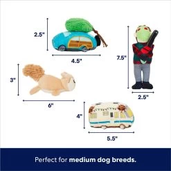 Frisco Holiday House Hide & Seek Puzzle Plush Squeaky Dog Toy -Frisco 287083 PT2. AC SS1800 V1695046042