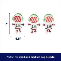 Frisco Holiday Rocket Ship Hide & Seek Puzzle Plush Squeaky Dog Toy -Frisco 287101 PT2. AC SS1800 V1695670721