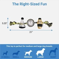 Frisco New Year's Eve Midnight Countdown Plush With Rope Squeaky Dog Toy 6 Frisco New Year's Eve Midnight Countdown Plush With Rope Squeaky Dog Toy -Frisco 288478 PT1. AC SS1800 V1640718448