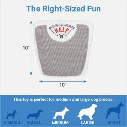 Frisco Scale Plush Squeaky Dog Toy -Frisco 288911 PT1. AC SS1800 V1640722655