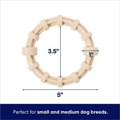 Frisco Ring Tough Nylon Chew Dog Toy, Chicken Flavor -Frisco 290533 PT1. AC SS1800 V1695760934