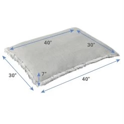 Frisco Buffalo Check Pillow Dog & Cat Bed, Black & White -Frisco 299400 PT1. AC SS1800 V1637167240