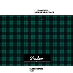 Frisco Plaid Personalized Dog & Cat Placemat -Frisco 299564 PT1. AC SS1800 V1636047783