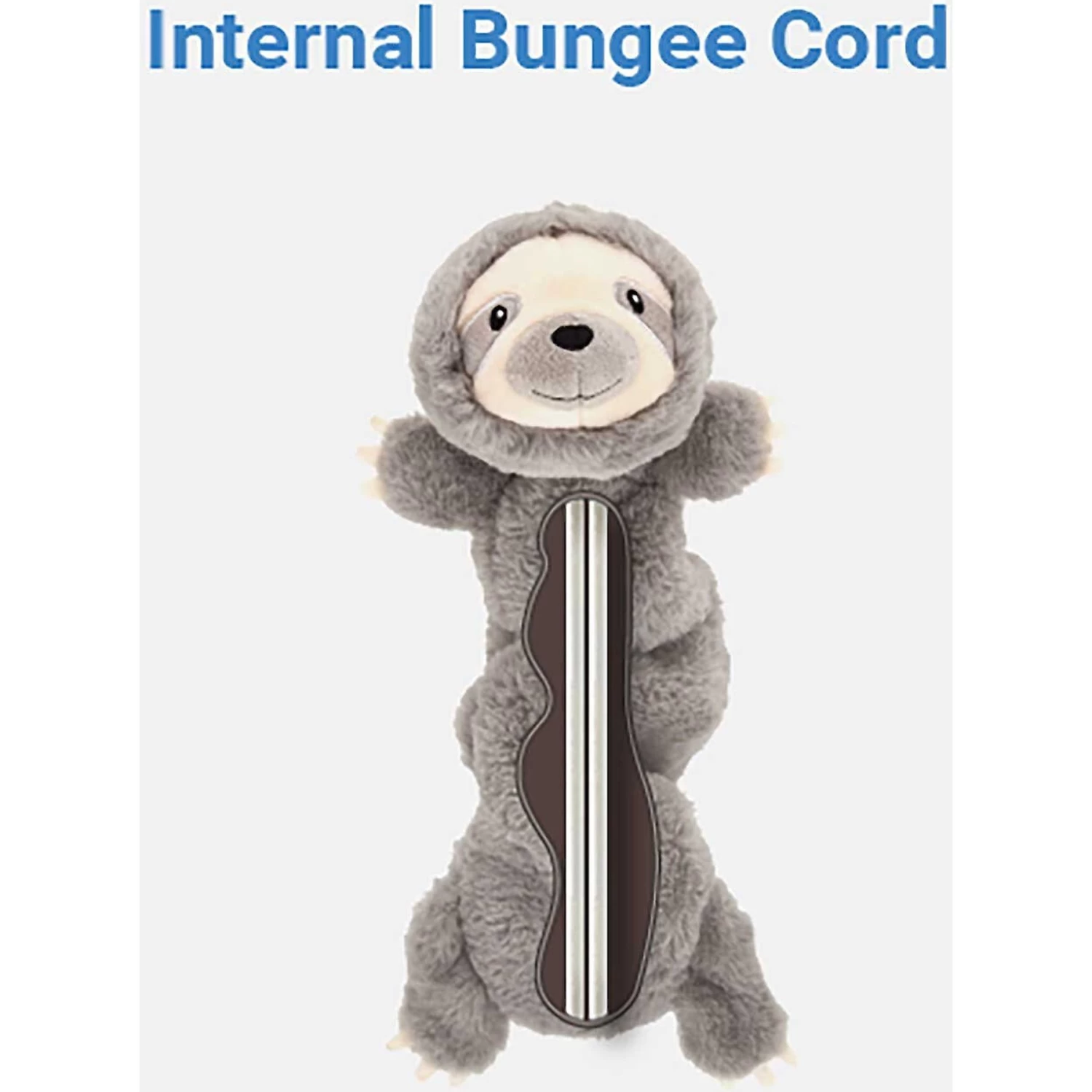 Frisco Giraffe Bungee Plush Squeaky Dog Toy & Frisco Sloth Bungee Plush Squeaky Dog Toy 10 Frisco Giraffe Bungee Plush Squeaky Dog Toy & Frisco Sloth Bungee Plush Squeaky Dog Toy - Image 8