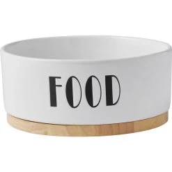 Frisco Ceramic Water Dog & Cat Bowl With Wood Base & Frisco Ceramic Food Dog & Cat Bowl With Wood Base 14 Frisco Ceramic Water Dog & Cat Bowl With Wood Base & Frisco Ceramic Food Dog & Cat Bowl With Wood Base -Frisco 302424 PT4. AC SS1800 V1623087146