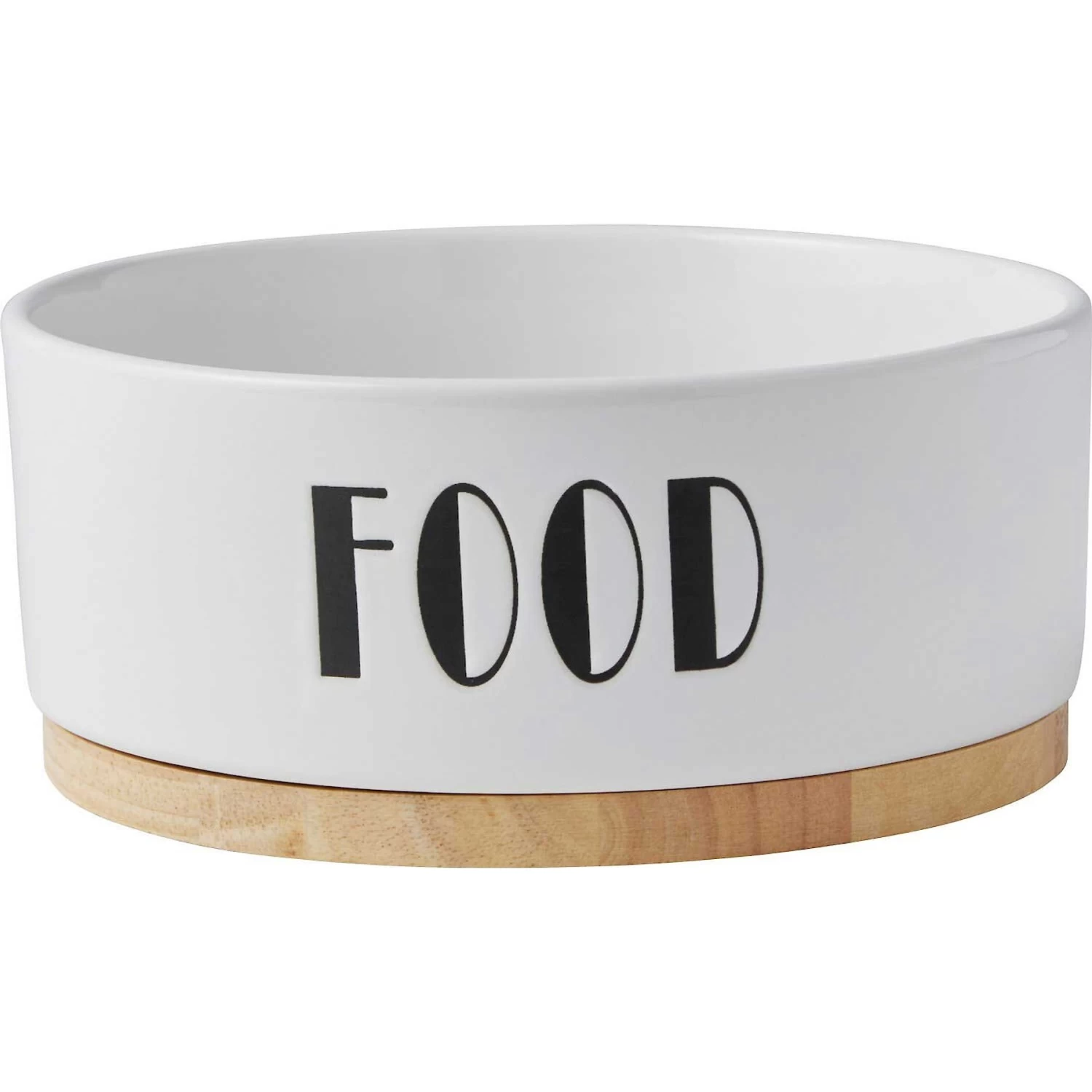 Frisco Ceramic Water Dog & Cat Bowl With Wood Base & Frisco Ceramic Food Dog & Cat Bowl With Wood Base 7 Frisco Ceramic Water Dog & Cat Bowl With Wood Base & Frisco Ceramic Food Dog & Cat Bowl With Wood Base - Image 5