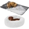 Frisco Eyelash Cat & Dog Bolster Bed & Frisco Eyelash Cat & Dog Blanket -Frisco 303412 MAIN. AC SS1800 V1623055946