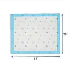 Frisco Fold & Carry Single Door Collapsible Wire Dog Crate & Frisco Premium Extra Large Printed Dog Training & Potty Pads -Frisco 303438 PT6. AC SS1800 V1623056545