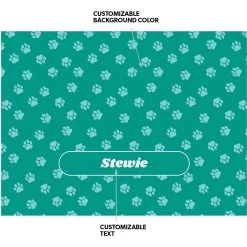 Frisco Personalized Paws Soft Fleece Cat & Dog Blanket, 30" X 40" 11 Frisco Personalized Paws Soft Fleece Cat & Dog Blanket, 30" X 40" -Frisco 304007 PT3. AC SS1800 V1637609345