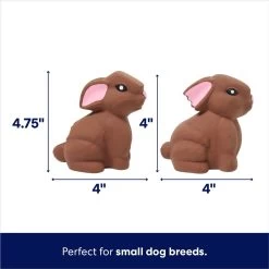 Frisco Easter Chocolate Bunnies Latex Squeaky Dog Toy -Frisco 304956 PT1. AC SS1800 V1700162922