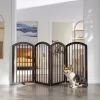 Frisco Arch 4-Panel Solid Wood Dog Gate 1 Frisco Arch 4-Panel Solid Wood Dog Gate -Frisco 305152 MAIN. AC SS1800 V1639669187