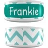Frisco Personalized Chevron Ceramic Dog & Cat Bowl -Frisco 306760 MAIN. AC SS1800 V1701982307