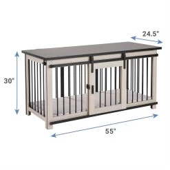 Frisco "Rockford" Dog Crate Credenza & Mat 9 Frisco "Rockford" Dog Crate Credenza & Mat -Frisco 315187 PT3. AC SS1800 V1634217787