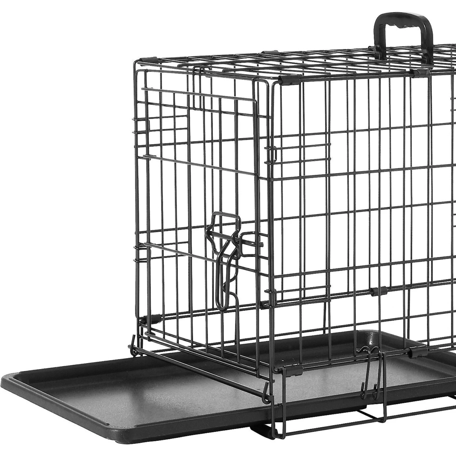 Frisco Eyelash Orthopedic Dog Crate Mat & Frisco Fold & Carry Single Door Collapsible Wire Dog Crate 8 Frisco Eyelash Orthopedic Dog Crate Mat & Frisco Fold & Carry Single Door Collapsible Wire Dog Crate - Image 6