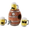 Frisco Beer & Keg Plush Squeaky Dog Toy, 4 Count -Frisco 327047 MAIN. AC SS1800 V1648667226