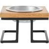 Frisco Premium Wood Elevated Single Dog & Cat Bowl -Frisco 331493 MAIN. AC SS1800 V1657656891