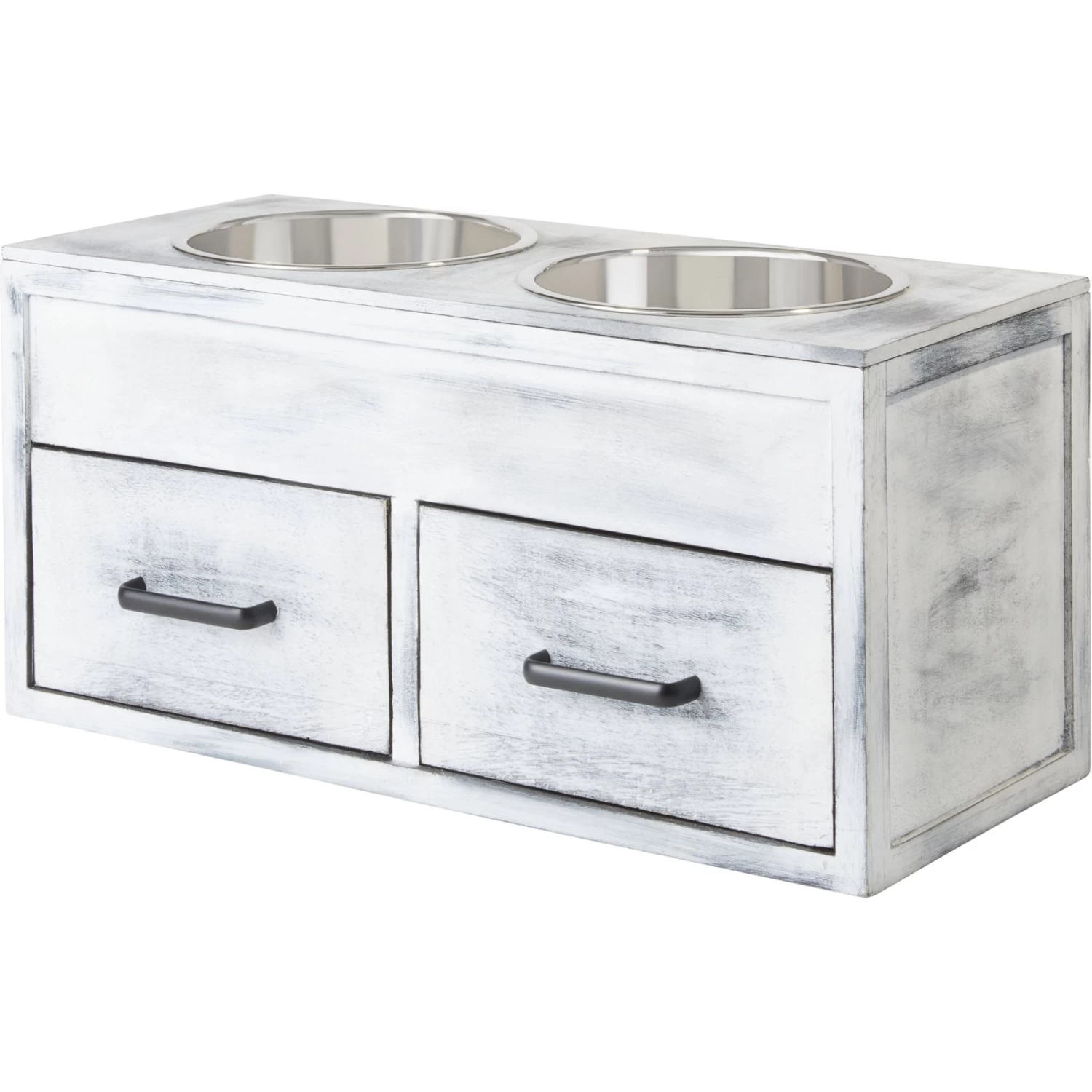 Frisco Premium Wood Elevated Large Breed Dog Bowl With Storage Station, 10 Cup 3 Frisco Premium Wood Elevated Large Breed Dog Bowl With Storage Station, 10 Cup