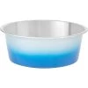 Frisco Ombre Design Stainless Steel Dog & Cat Bowl