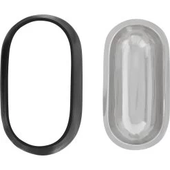 Frisco Long Eared Breed Stainless Steel Dog Bowl, Black, 2 Cup -Frisco 331530 PT4. AC SS1800 V1657656874