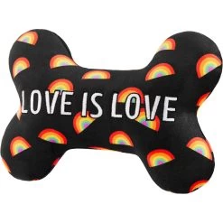 Frisco Pride Proud Pup Bone Plush Squeaky Dog Toy