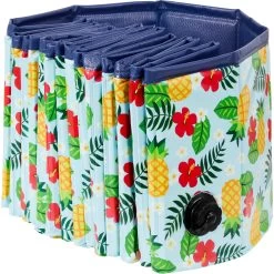 Frisco Outdoor Dog Swimming Pool, Hawaiian Print -Frisco 331652 PT2. AC SS1800 V1646179637