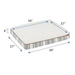 Frisco Farmhouse Rectangular Gusset Dog Bed W/ Removable Cover -Frisco 333872 PT1. AC SS1800 V1661364033