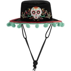 Frisco Day Of The Dead Dog & Cat Hat -Frisco 334497 PT4. AC SS1800 V1658368003