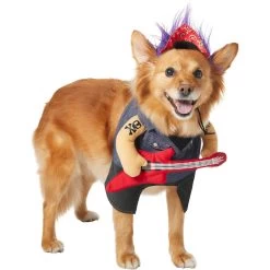 Frisco Front Walking Punk Rocker Dog & Cat Costume 13 Frisco Front Walking Punk Rocker Dog & Cat Costume -Frisco 335087 PT3. AC SS1800 V1658346323