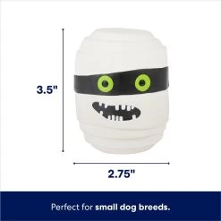 Frisco Halloween Mummy Latex Squeaky Dog Toy -Frisco 344140 PT1. AC SS1800 V1689877633