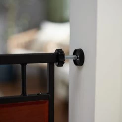 Frisco Wood Accents Extra Wide Auto-close Pet Gate, 30-in -Frisco 352631 PT5. AC SS1800 V1657747161