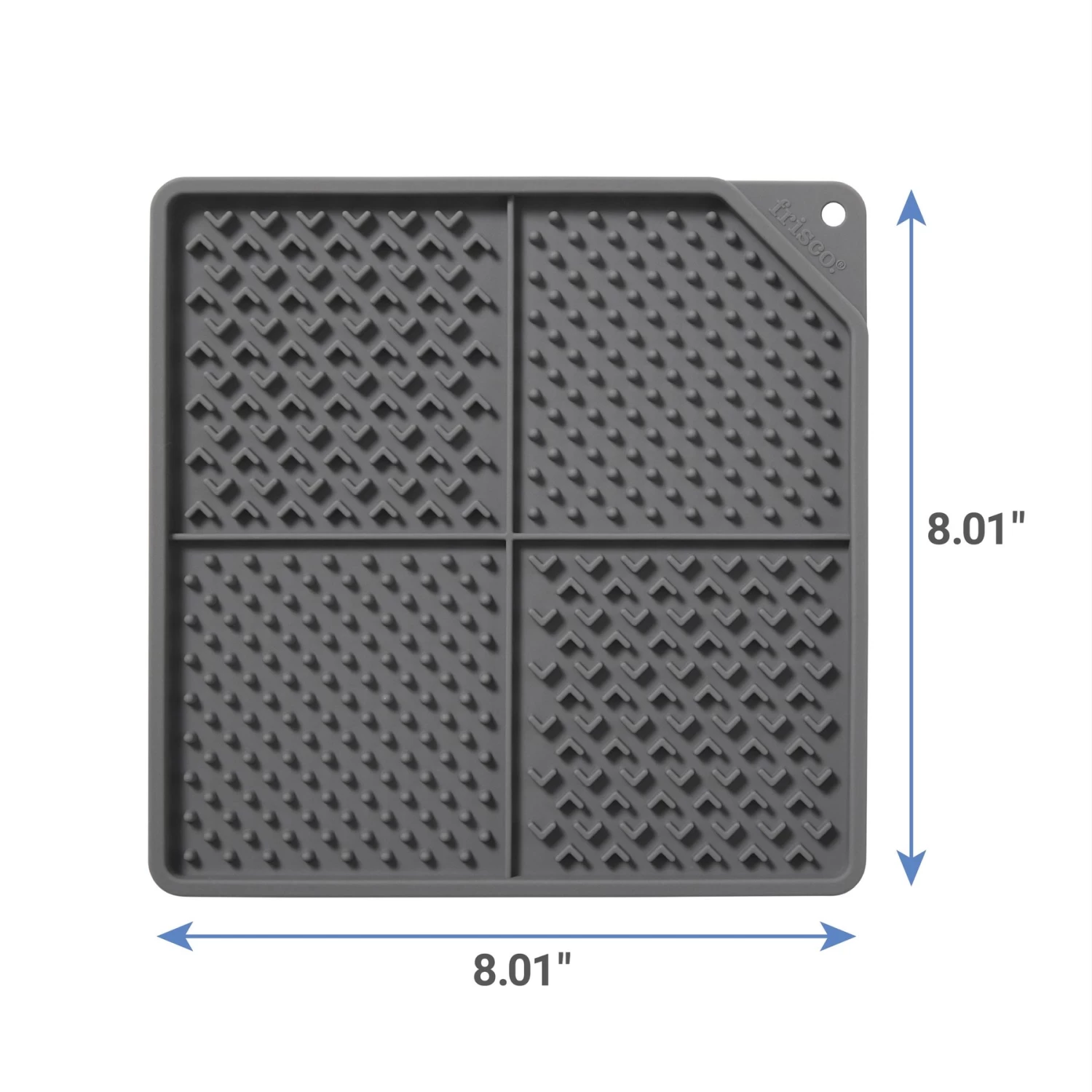 Frisco Non-skid Square Silicone Dog & Cat Lick Mat 4 Frisco Non-skid Square Silicone Dog & Cat Lick Mat - Image 2