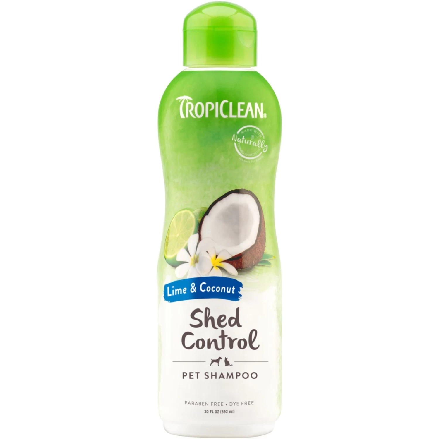 TropiClean Lime & Coconut Deshedding Dog Shampoo & Frisco Shedding Rake Dog & Cat Brush 4 TropiClean Lime & Coconut Deshedding Dog Shampoo & Frisco Shedding Rake Dog & Cat Brush - Image 2