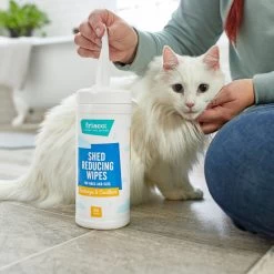 FURminator Long Hair Dog Deshedding Tool & Frisco Shed Reducing Waterless Grooming Wipes For Dogs & Cats, 50 Count -Frisco 575134 PT7. AC SS1800 V1657660396