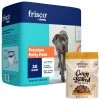 Frisco Premium Giant Dog Training & Potty Pads & American Journey Peanut Butter Recipe Grain-Free Oven Baked Crunchy Biscuit Dog Treats -Frisco 678502 MAIN. AC SS1800 V1681306585