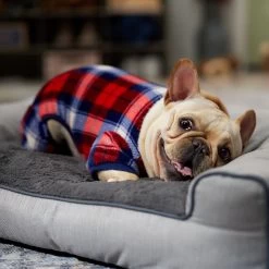 Frisco Cozy Plush Fleece Dog & Cat PJs, Plaid -Frisco 719102 PT7. AC SS1800 V1692378973