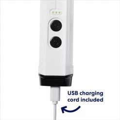 Rechargeable Cordless Cat & Dog 3-Speed Nail Grinder, White -Frisco 729774 PT3. AC SS1800 V1687894787