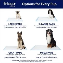 Frisco Mega Non-Skid Ultra Premium Dog Training & Potty Pads 12 Frisco Mega Non-Skid Ultra Premium Dog Training & Potty Pads -Frisco 793822 PT3. AC SS1800 V1683033861
