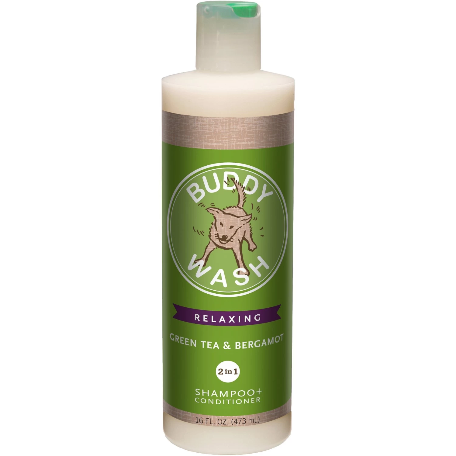 Buddy Wash Relaxing Green Tea & Bergamot Dog Shampoo & Conditioner & Frisco Rubber Duckie Dog & Cat Curry Brush 4 Buddy Wash Relaxing Green Tea & Bergamot Dog Shampoo & Conditioner & Frisco Rubber Duckie Dog & Cat Curry Brush - Image 2