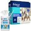 Vetnique Labs Glandex Wipes Rear End Anal Gland Cleansing & Deodorizing Hygienic Rear End Boot The Scoot Dog & Cat Wipes & Frisco Disposable Male Dog Wraps -Frisco 826446 MAIN. AC SS1800 V1681332386