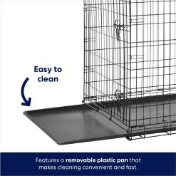 Frisco Fold & Carry Double Door Collapsible Wire Dog Crate -Frisco 88789 PT3. AC SS1800 V1667228692