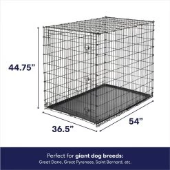 Frisco Heavy Duty Single Door Wire Dog Crate & MidWest Quiet Time Fleece Dog Crate Mat 13 Frisco Heavy Duty Single Door Wire Dog Crate & MidWest Quiet Time Fleece Dog Crate Mat -Frisco 933510 PT2. AC SS1800 V1692304490