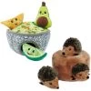 Frisco Guacamole Hide & Seek Puzzle Plush Squeaky Dog Toy & ZippyPaws Burrow Squeaky Hide & Seek Plush Dog Toy, Hedgehog Den -Frisco 933622 MAIN. AC SS1800 V1693327347