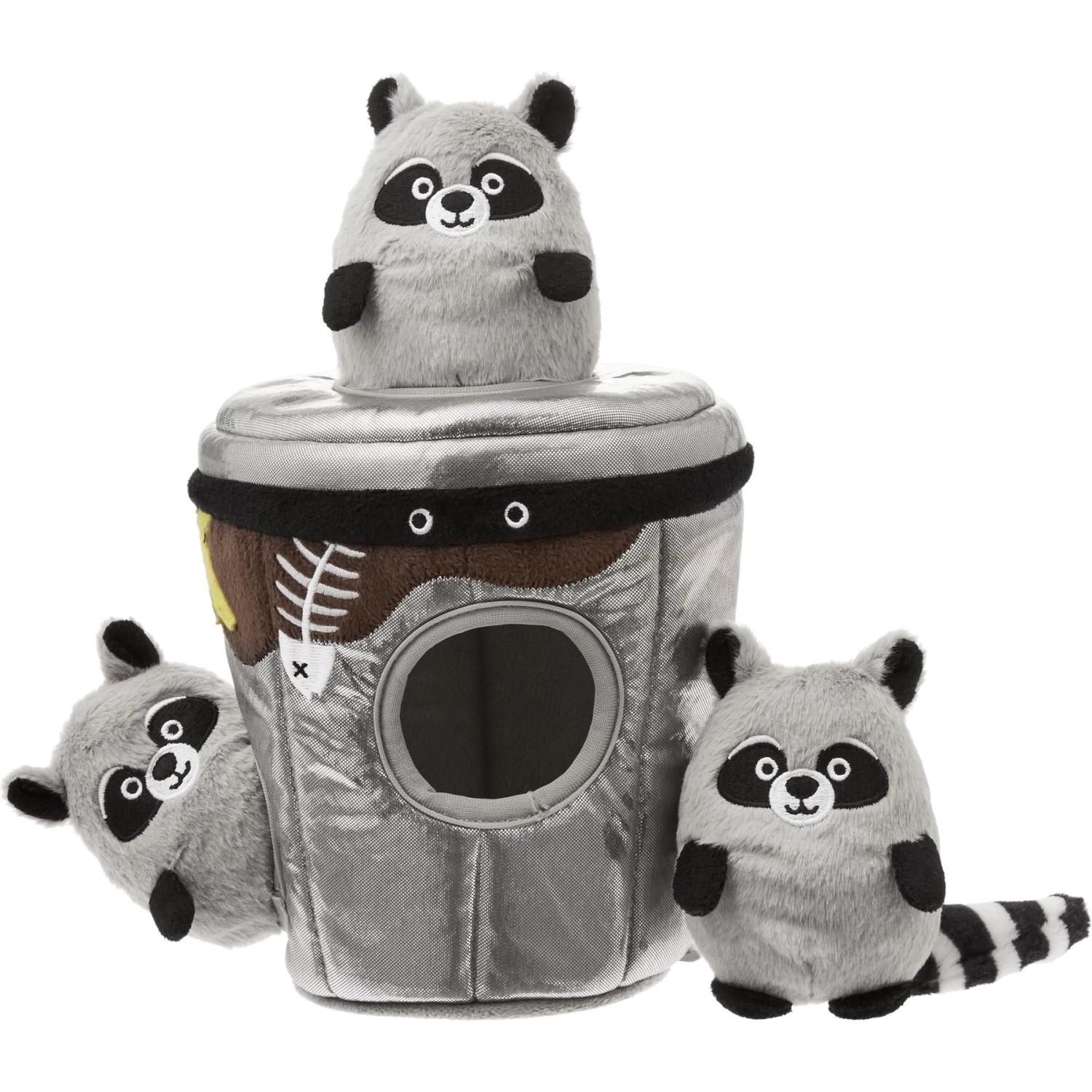 Frisco Trash Can & Raccoons Hide & Seek Puzzle Plush Squeaky Dog Toy & Frisco Guacamole Hide & Seek Puzzle Plush Squeaky Dog Toy 4 Frisco Trash Can & Raccoons Hide & Seek Puzzle Plush Squeaky Dog Toy & Frisco Guacamole Hide & Seek Puzzle Plush Squeaky Dog Toy - Image 2