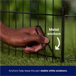 Frisco Wire Dog & Small Pet Exercise Pen With Step-Through Door 13 Frisco Wire Dog & Small Pet Exercise Pen With Step-Through Door -Frisco 97484 PT3. AC SS1800 V1667228559